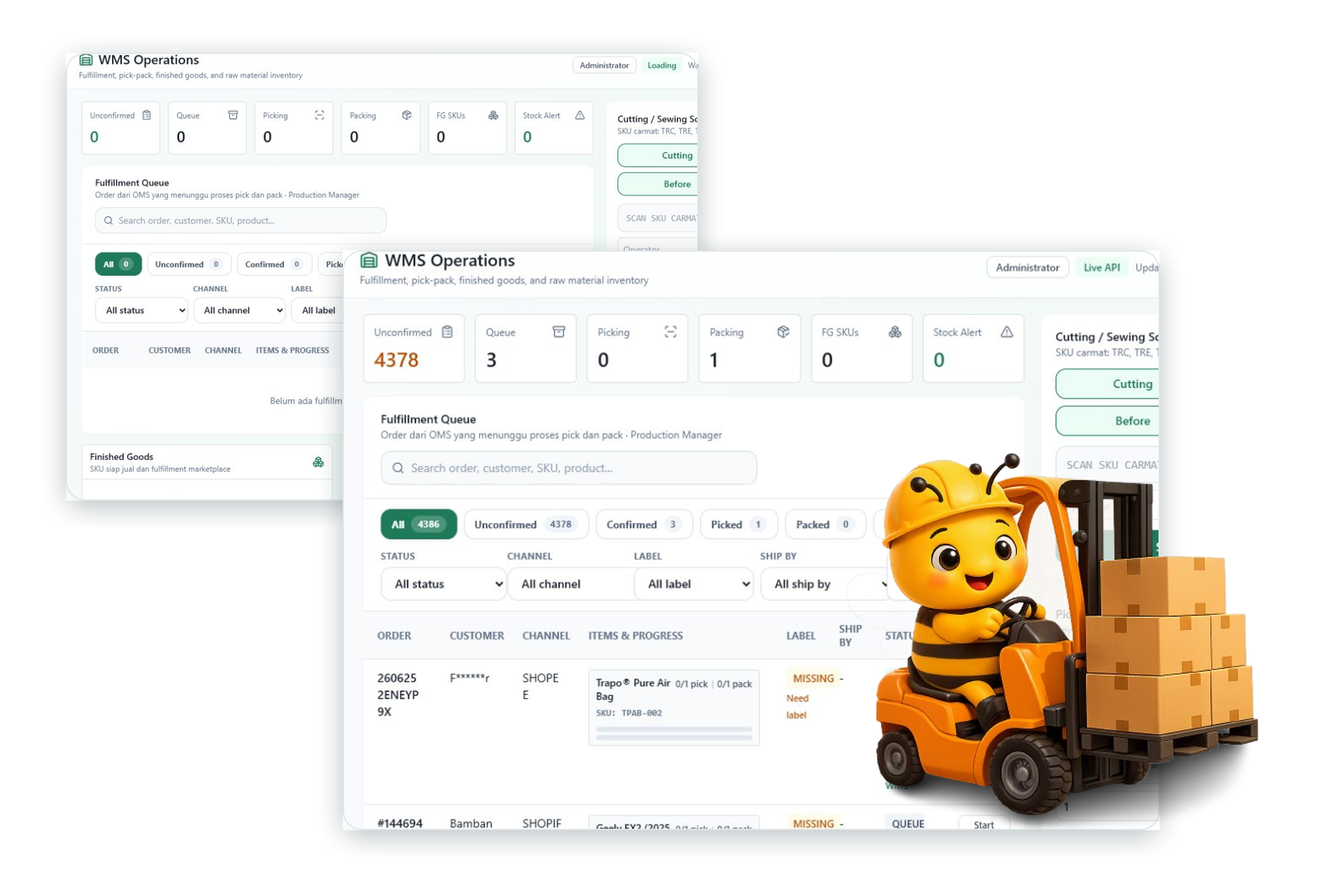 Warehouse Management System preview